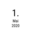 1. Mai 2020
