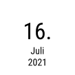 16. Juli 2021
