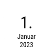 1. Januar 2023